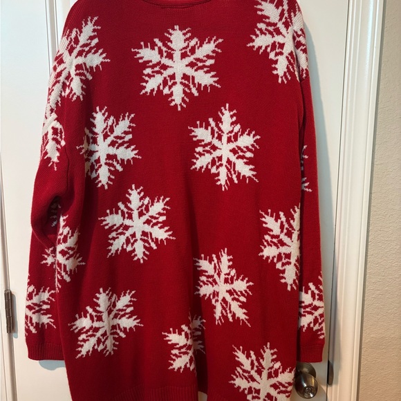Christmas Long Cardigan Plus Size - Picture 7 of 7